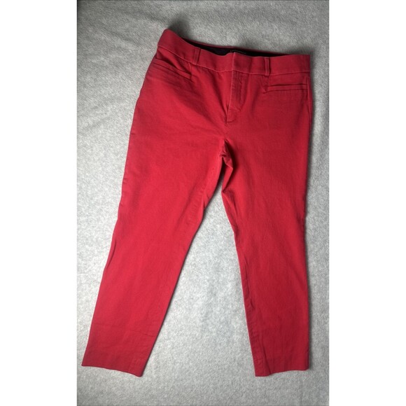 Banana Republic Pants - Banana Republic Modern Sloan Size 6 Woman Pant - Waist skinny - Red - Clean